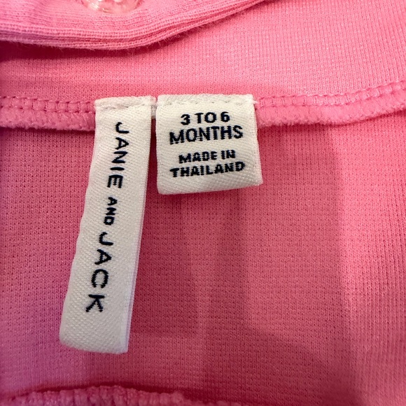 Bundle of Baby Girl Pink Outfits: Janie and Jack and Laura Ashley - Picture 2 of 5
